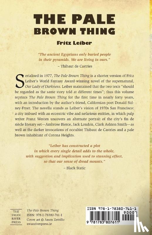 Leiber, Fritz - The Pale Brown Thing