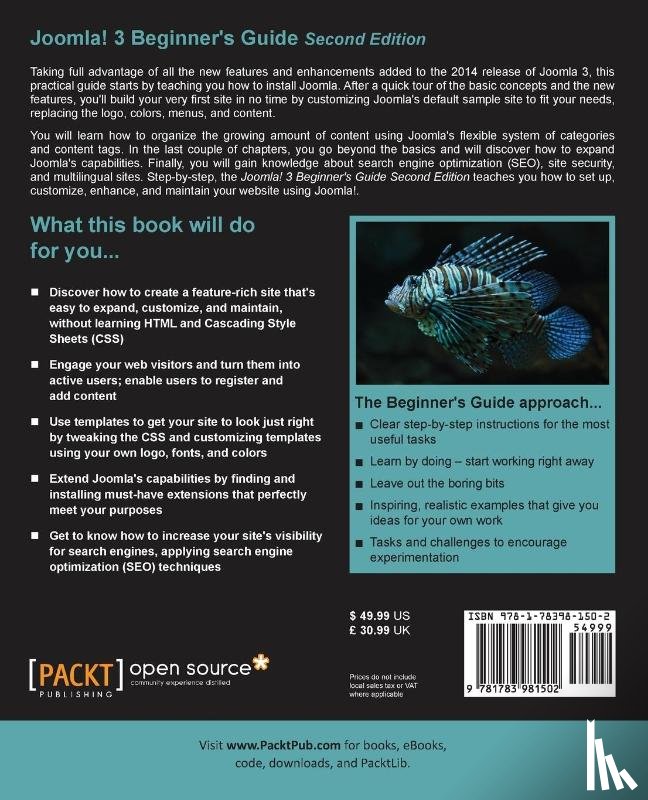 Tiggeler, Eric - Joomla! 3 Beginner's Guide