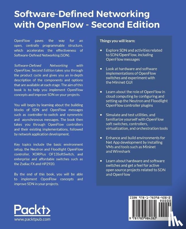 Coker, Oswald, Azodolmolky, Siamak - Software-Defined Networking with OpenFlow -