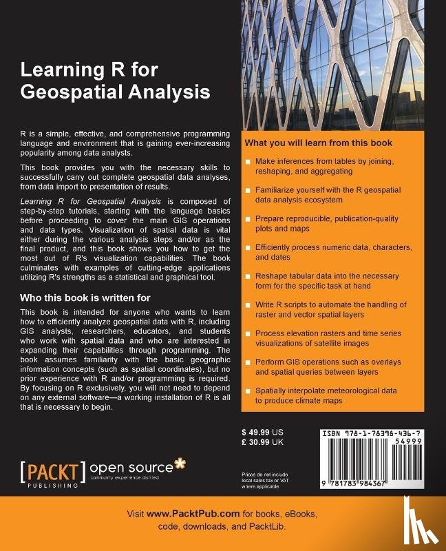 Dorman, Michael - Learning R for Geospatial Analysis