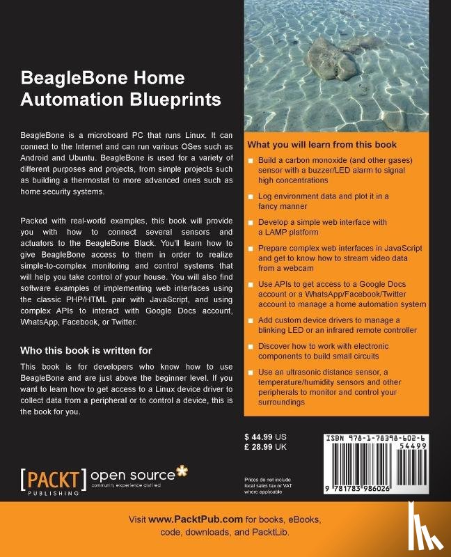 Giometti, Rodolfo - BeagleBone Home Automation Blueprints