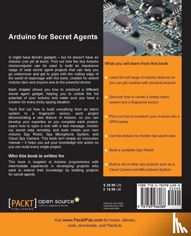 Schwartz, Marco - Arduino for Secret Agents