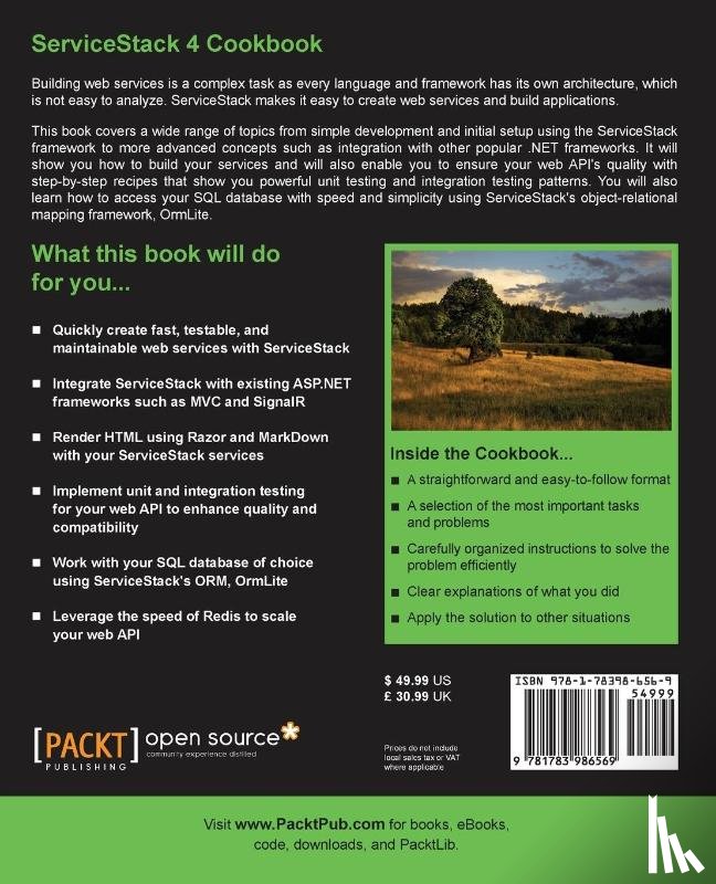 Hodgson, Kyle, Reid, Darren - ServiceStack 4 Cookbook