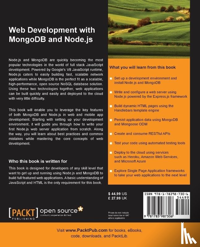 Krol, Jason - Web Development with MongoDB and Node.js