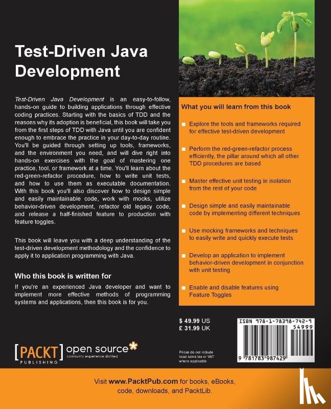 Farcic, Viktor, Garcia, Alex - Test-Driven Java Development