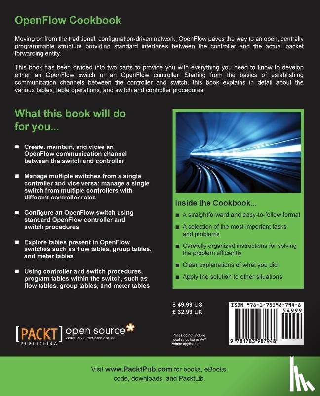S, Kingston Smiler. - OpenFlow Cookbook