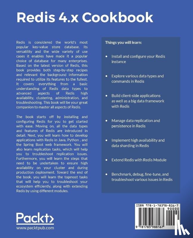 Huang, Pengcheng, Wang, Zuofei - Redis 4.x Cookbook