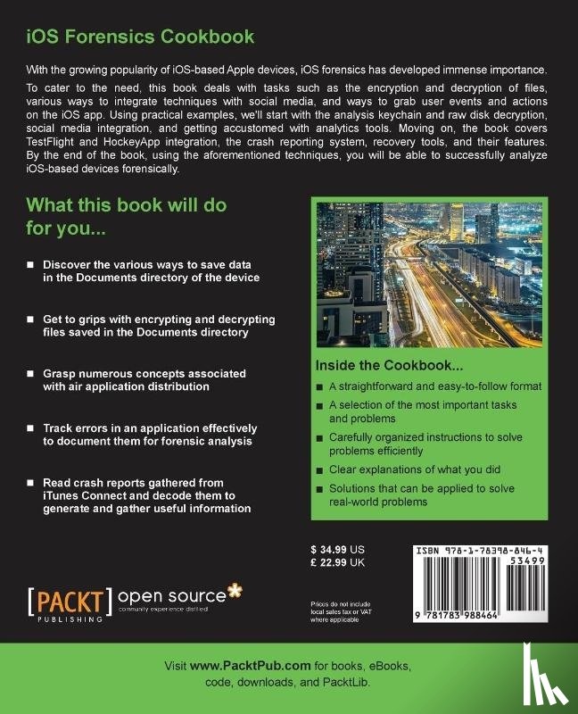 Birani, Bhanu, Birani, Mayank - iOS Forensics Cookbook