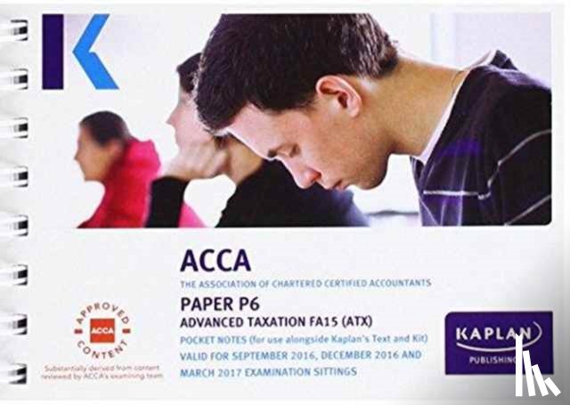 Kaplan Publishing - P6 Advanced Taxation - Pocket Notes