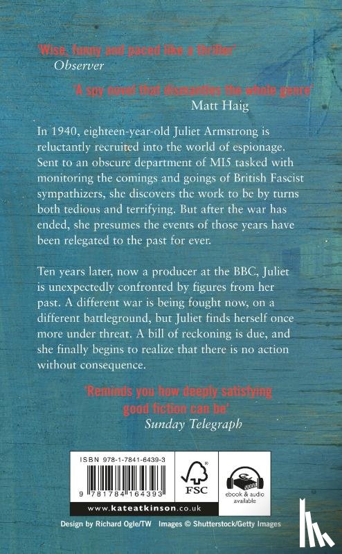 Atkinson, Kate - Transcription