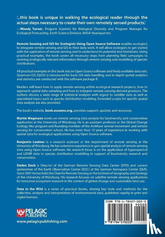  - Remote Sensing and GIS for Ecologists