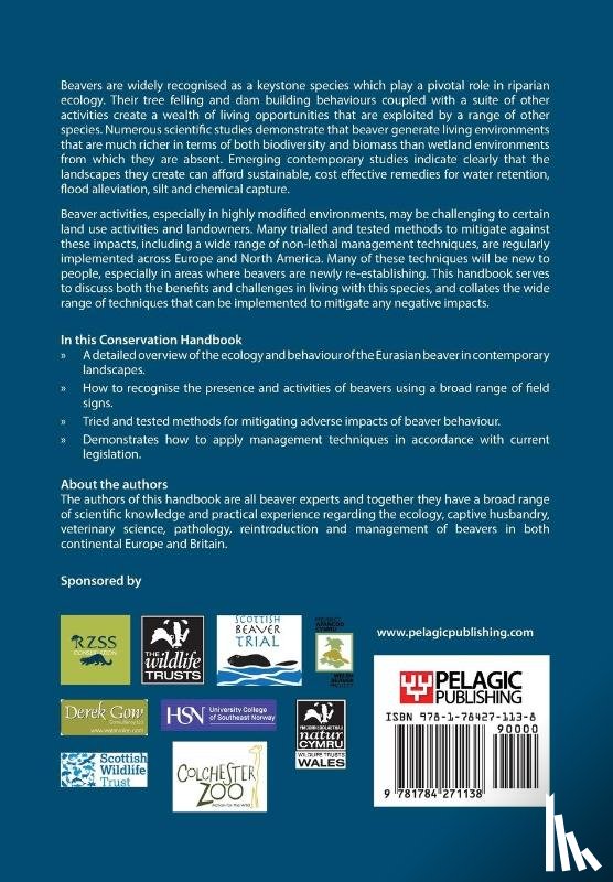 Campbell-Palmer, Roisin, Jones, Simon, Gow, Derek, Schwab, Gerhard - The Eurasian Beaver Handbook
