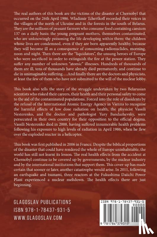 Tchertkoff, Wladimir - The Crime of Chernobyl – The Nuclear Goulag