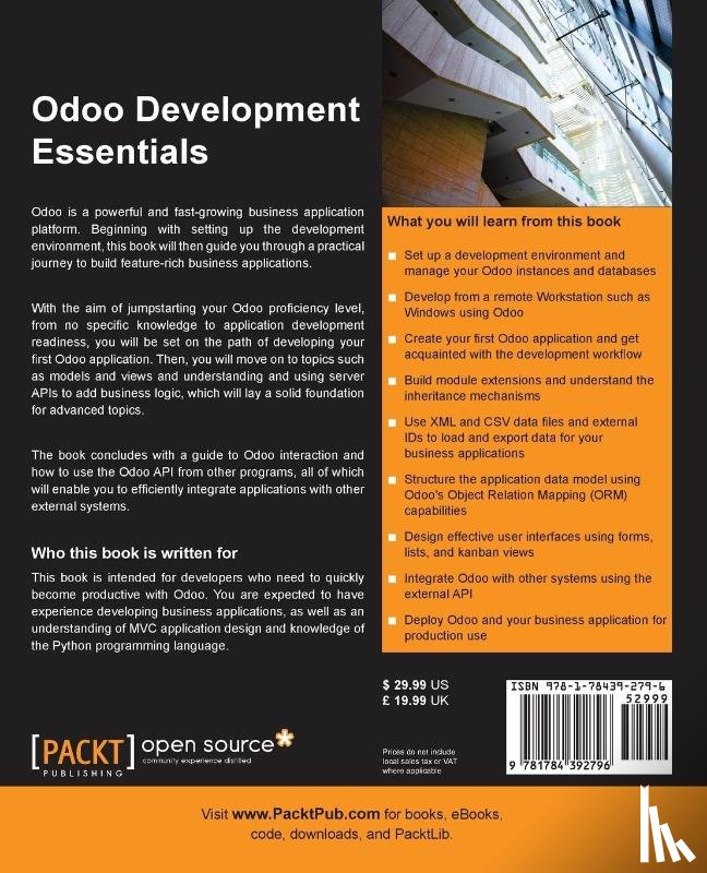 Reis, Daniel - Odoo Development Essentials