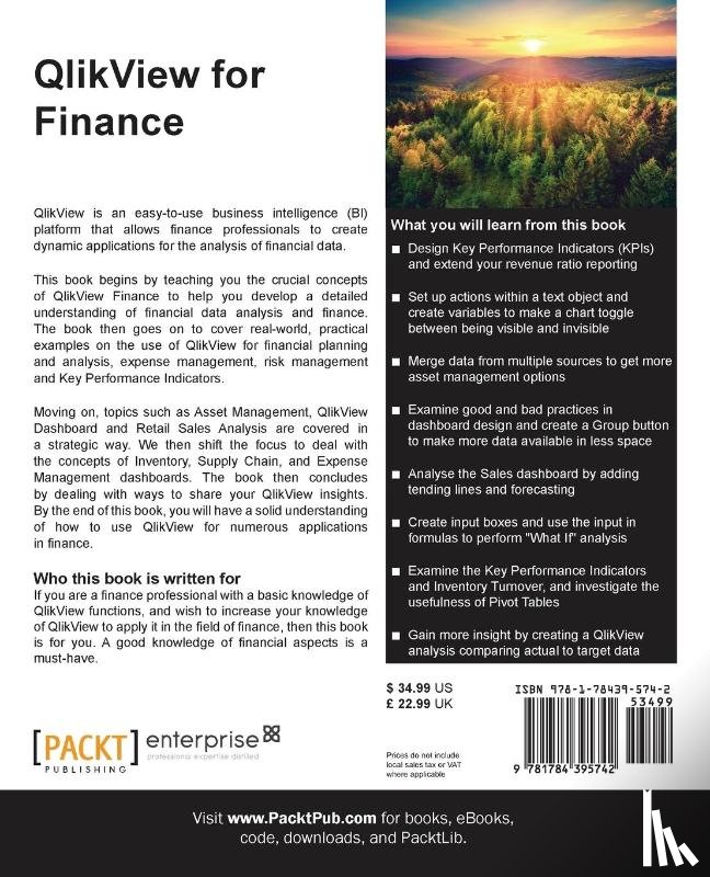 Blackwood, B. Diane - QlikView for Finance