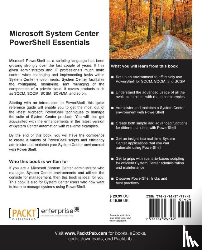 HP, Guruprasad, Patel, Harshul - Microsoft System Center PowerShell Essentials