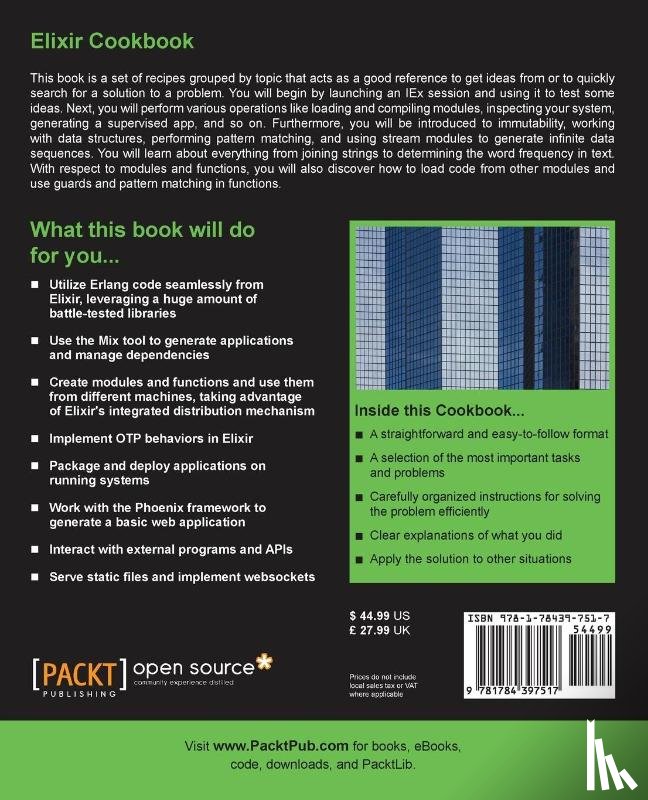 Pereira, Paulo A - Elixir Cookbook