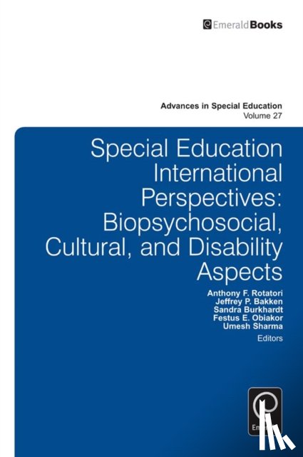  - Special Education International Perspectives