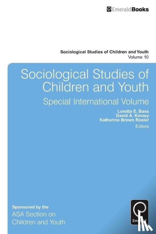 - Sociological Studies of Children and Youth