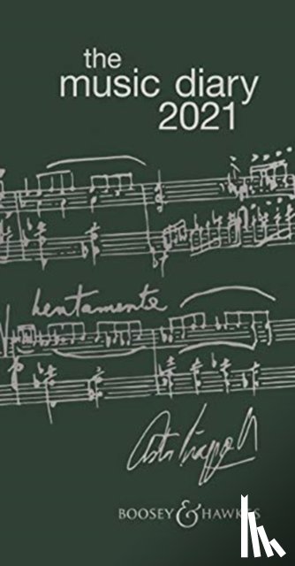  - BOOSEY & HAWKES MUSIC DIARY 2021 GREEN
