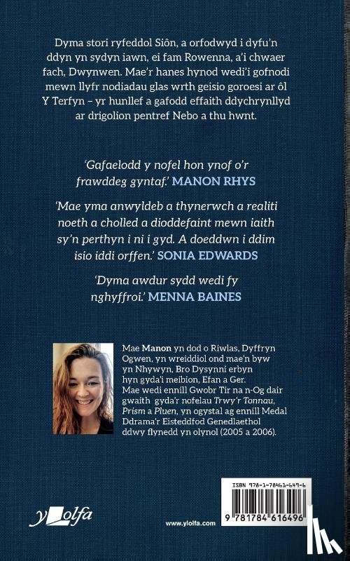 Ros, Manon Steffan - Llyfr Glas Nebo - Enillydd y Fedal Ryddiaith 2018