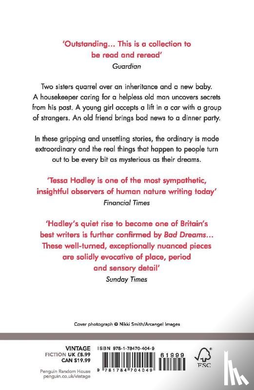 Hadley, Tessa - Bad Dreams and Other Stories