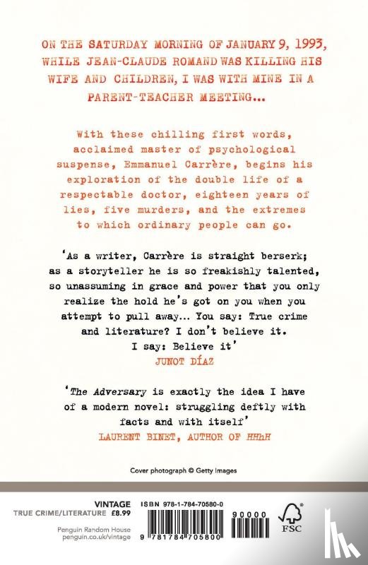 Carrere, Emmanuel - The Adversary