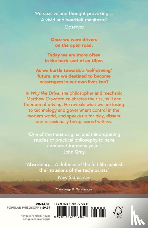 Crawford, Matthew - Why We Drive
