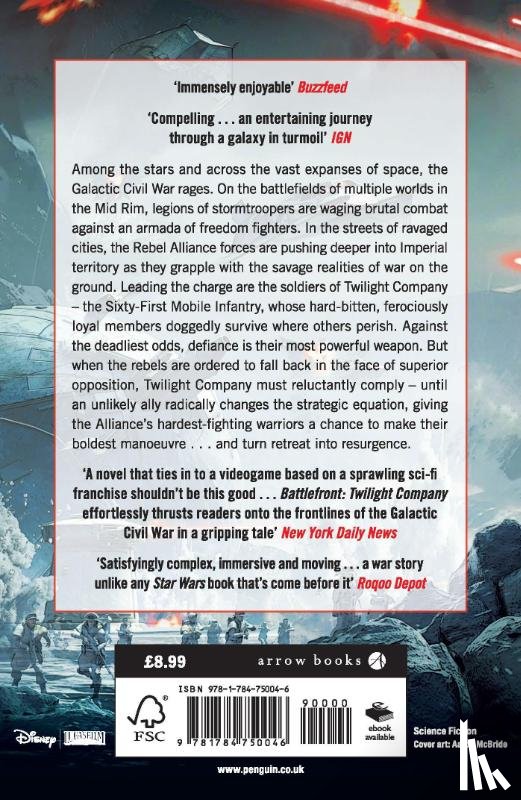 Freed, Alexander - Star Wars: Battlefront: Twilight Company