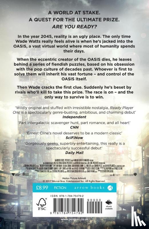 Cline, Ernest - Ready Player One