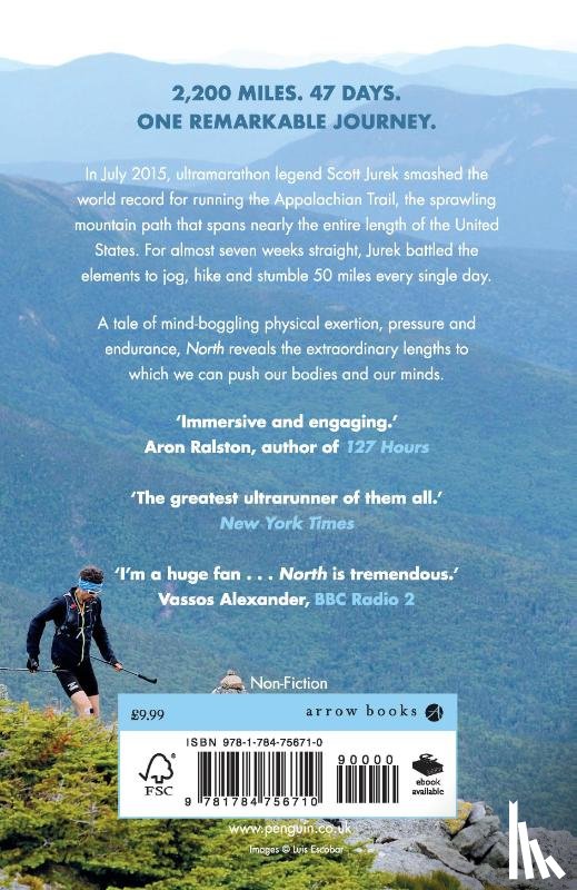 Jurek, Scott - North: Finding My Way While Running the Appalachian Trail