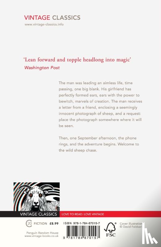 Murakami, Haruki - A Wild Sheep Chase