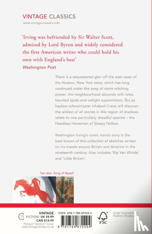 Irving, Washington - Sleepy Hollow and Other Stories