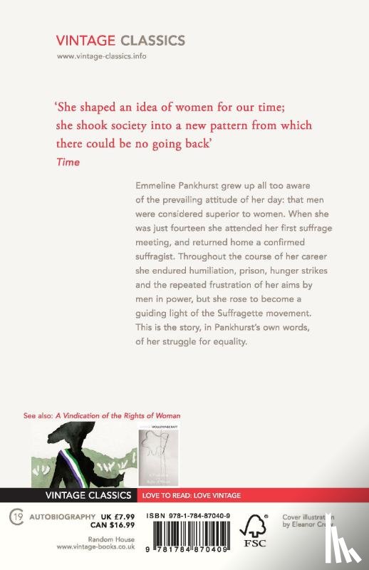 Pankhurst, Emmeline - My Own Story
