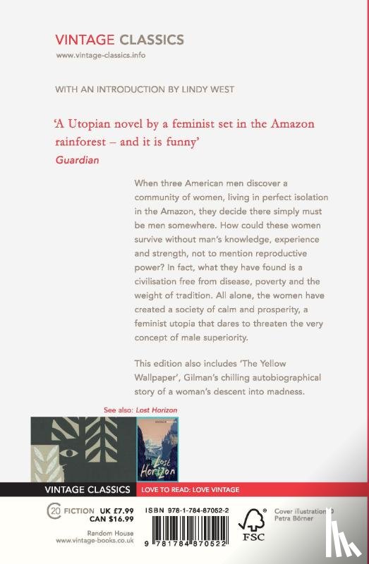 Gilman, Charlotte Perkins - Herland and The Yellow Wallpaper