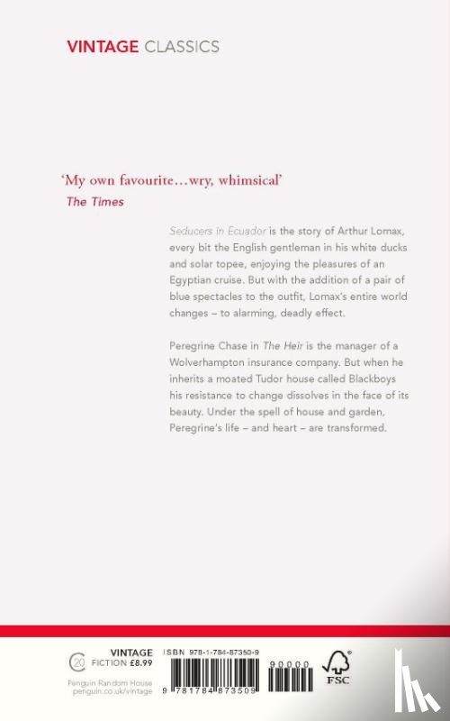 Sackville-West, Vita - Seducers in Ecuador & The Heir