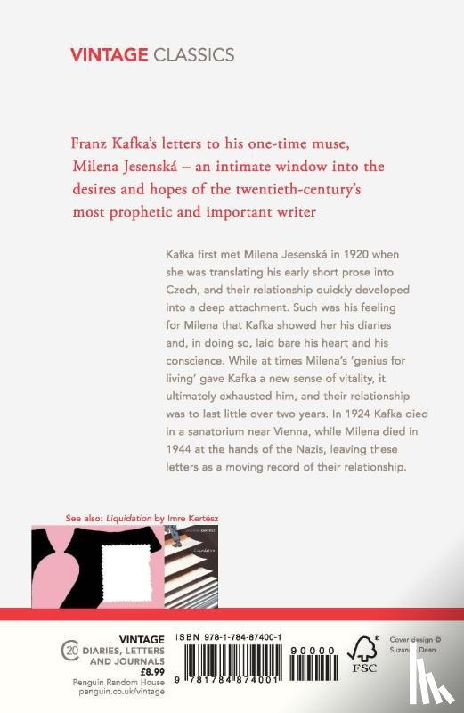 Kafka, Franz - Letters to Milena