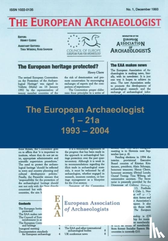  - The European Archaeologist: 1 – 21a