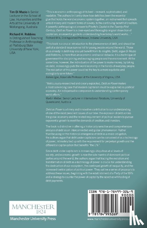 Robbins, Richard H., Muzio, Tim Di - Debt as Power