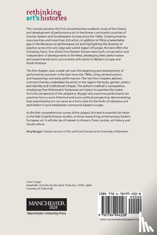 Bryzgel, Amy - Performance Art in Eastern Europe Since 1960