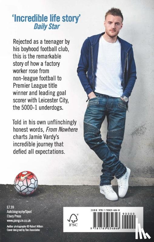 Vardy, Jamie - Jamie Vardy: From Nowhere, My Story