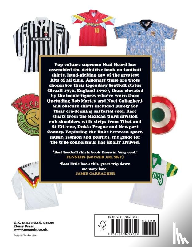 Heard, Neal - The Football Shirts Book
