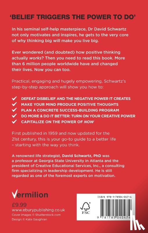 Schwartz, David J - The Magic of Thinking Big