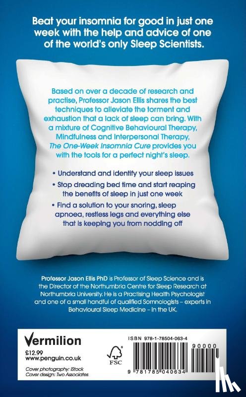 Ellis, Professor Jason - The One-week Insomnia Cure