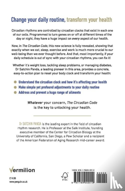 Panda, Dr. Satchin - The Circadian Code