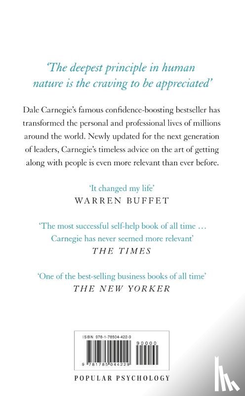 Carnegie, Dale - How to Win Friends and Influence People