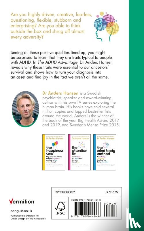 Hansen, Dr Anders - The ADHD Advantage
