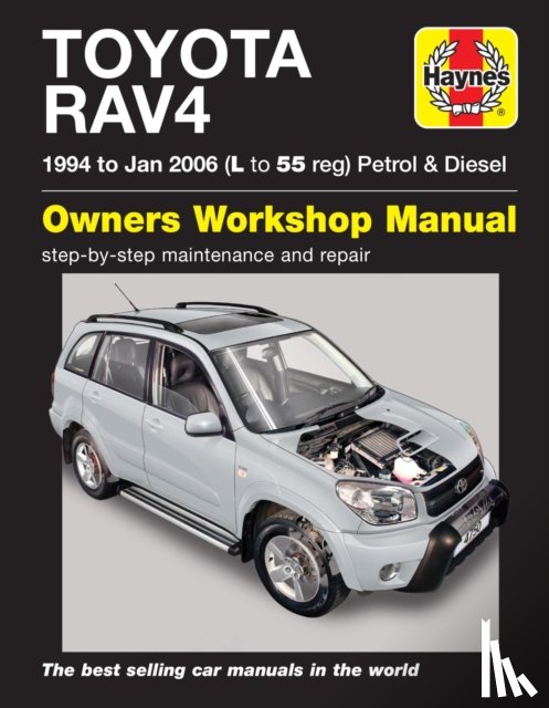 Haynes Publishing - Toyota RAV4 Petrol & Diesel (94 - Jan 06) L to 55