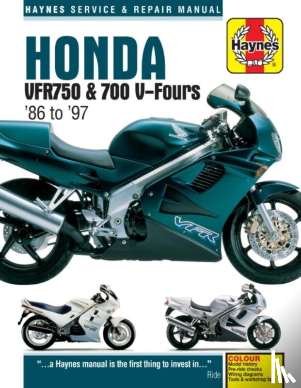 Haynes Publishing - Honda VFR750 & 700 V-Fours (86 - 97) Haynes Repair Manual