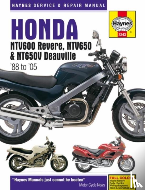 Haynes Publishing - Honda NTV600 Revere, NTV650 & NTV650V Deauville (88-05)